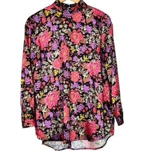 COPY - Zara Floral Blouse Size Small